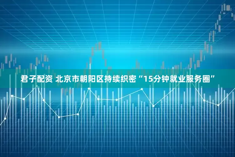 君子配资 北京市朝阳区持续织密“15分钟就业服务圈”