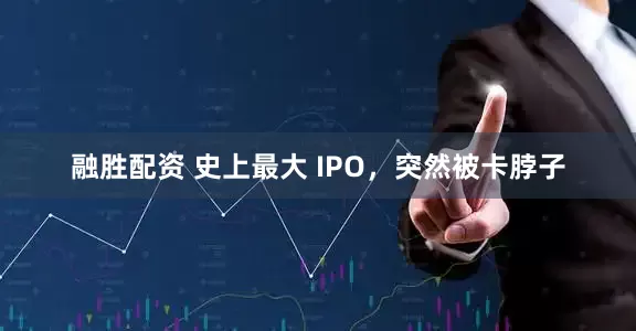 融胜配资 史上最大 IPO，突然被卡脖子